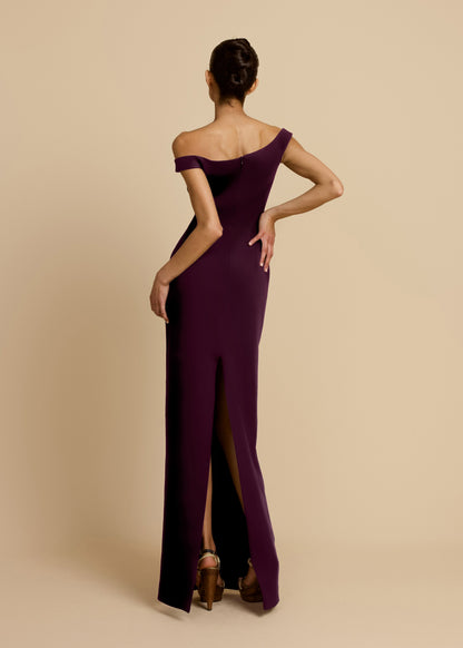 ELLERY DRESS PLUM