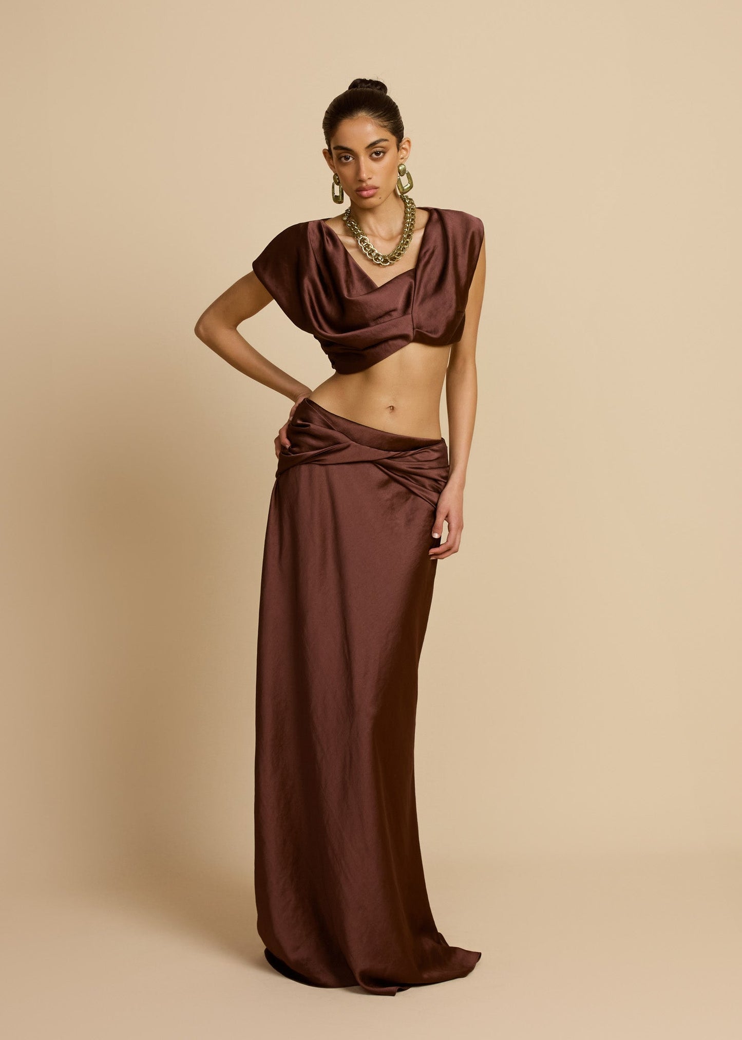 ANDI SKIRT CACAO