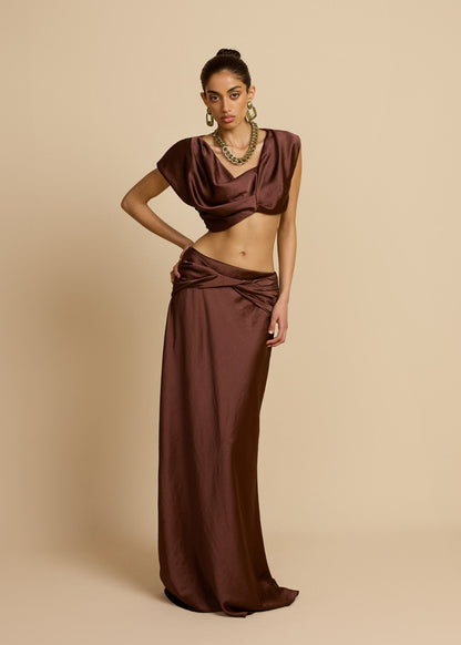 ANDI SKIRT CACAO