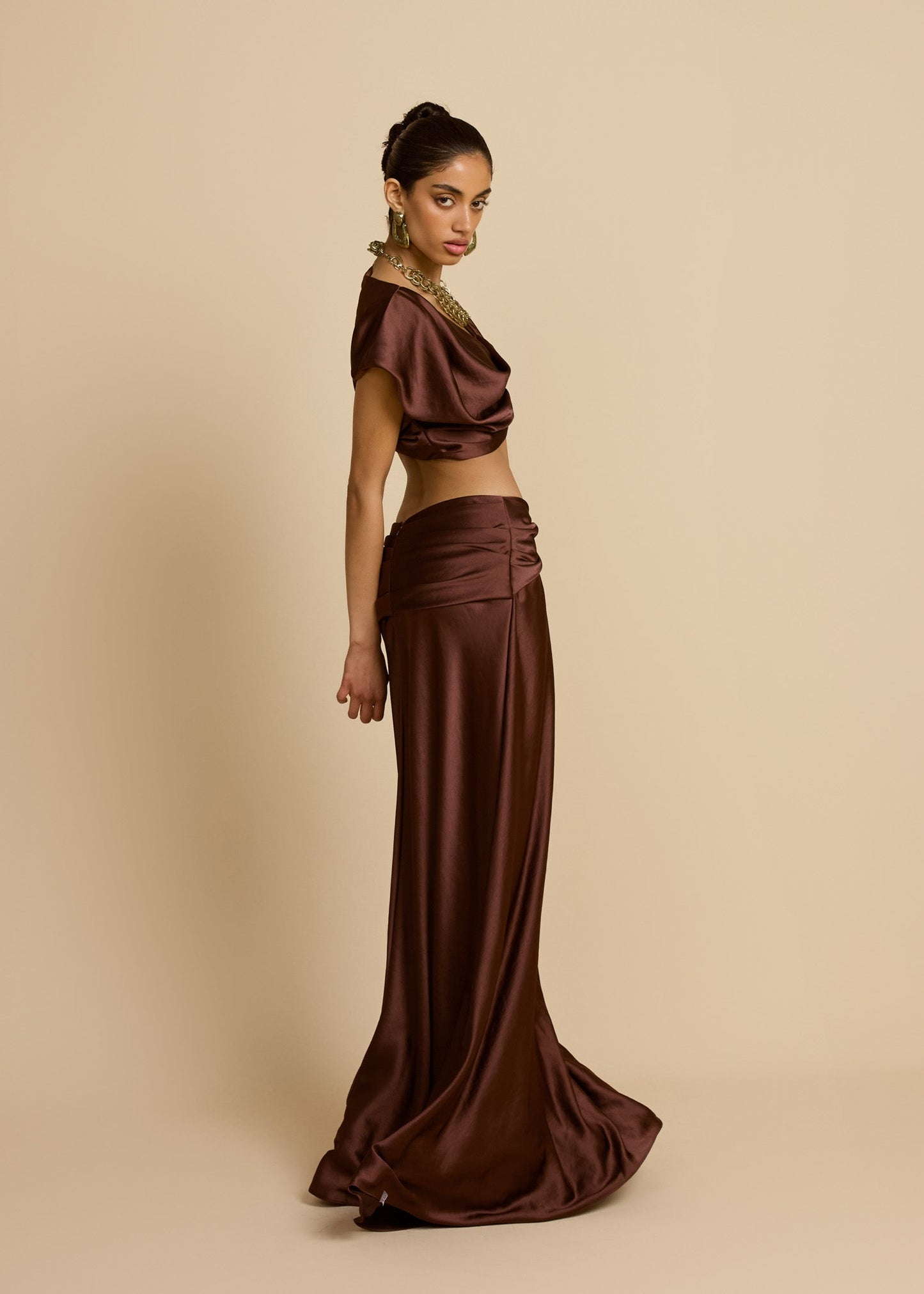ANDI SKIRT CACAO