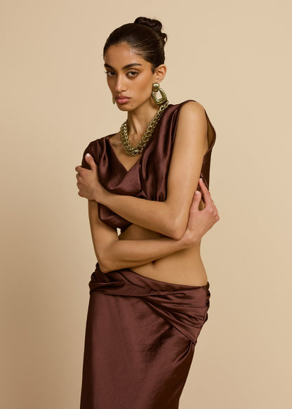 ANDI SKIRT CACAO