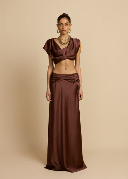 ANDI SKIRT CACAO