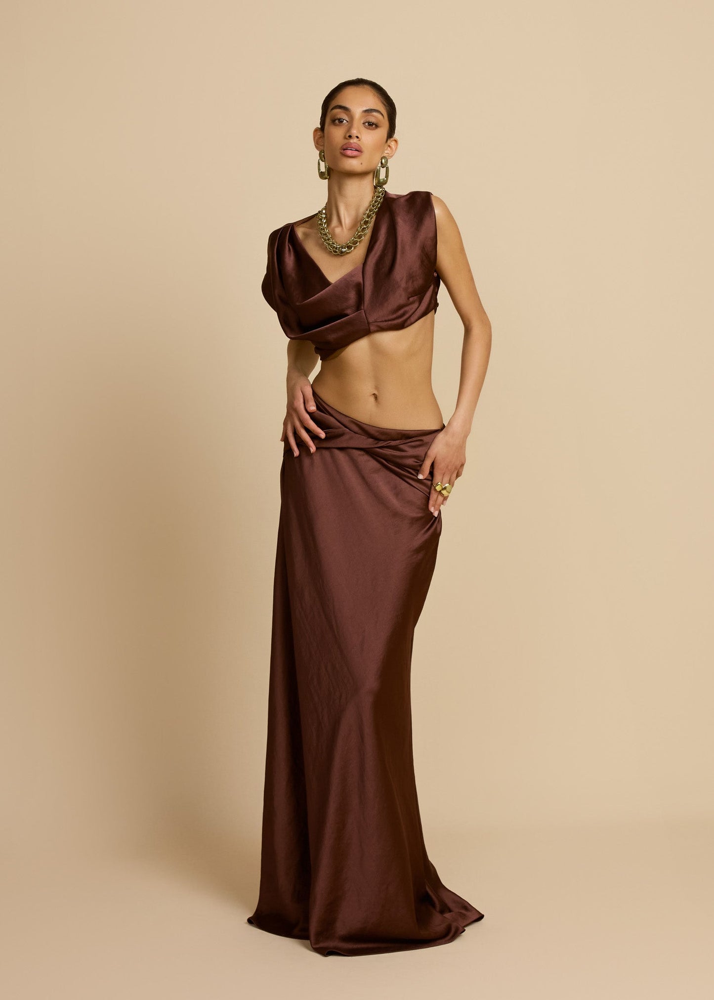 ANDI SKIRT CACAO