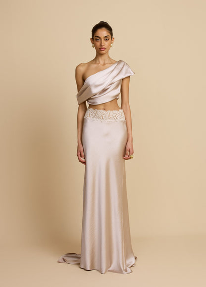 ANAYA SKIRT OYSTER