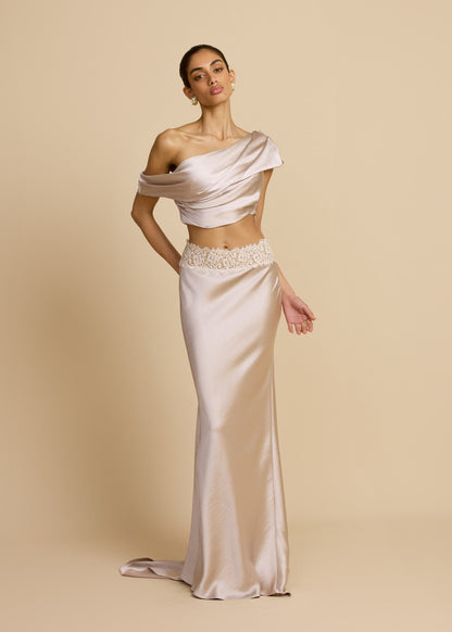 ANAYA SKIRT OYSTER