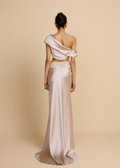 ANAYA SKIRT OYSTER