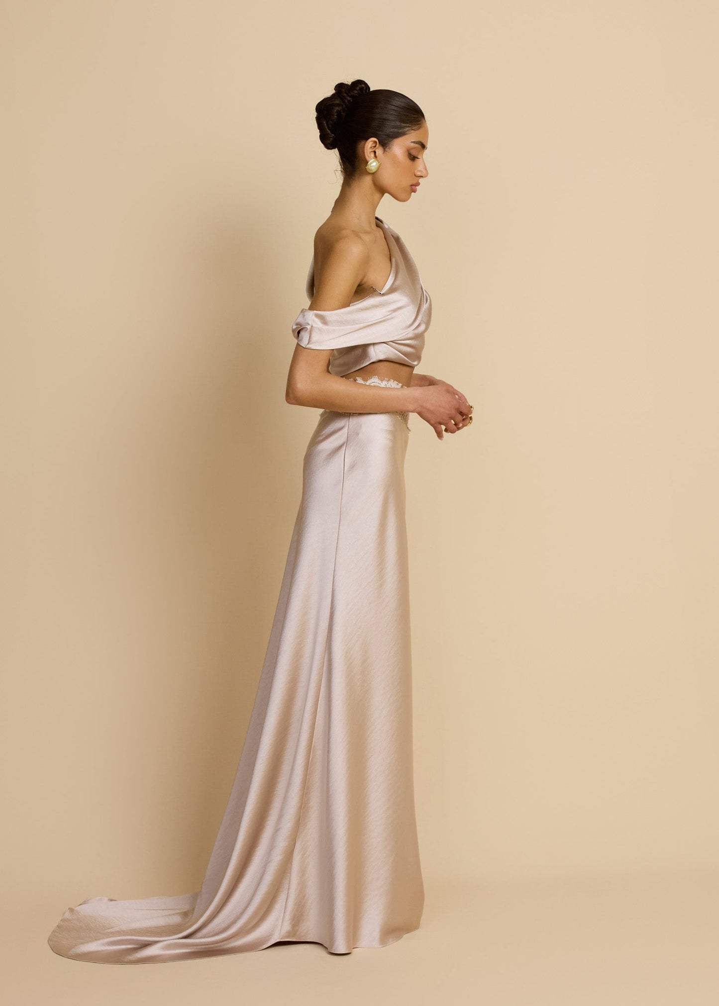 ANAYA SKIRT OYSTER