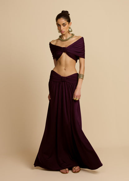ALESSIA TOP PLUM