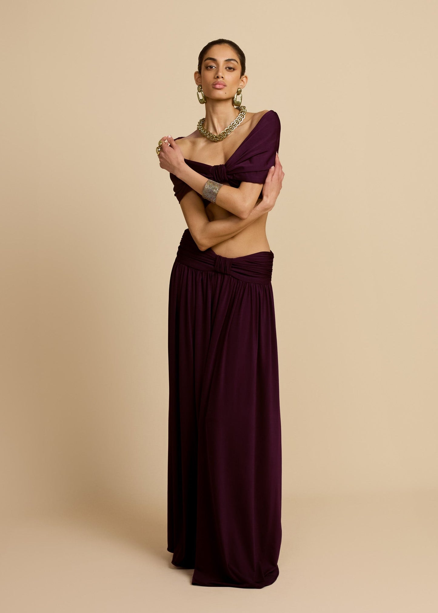 ALESSIA TOP PLUM