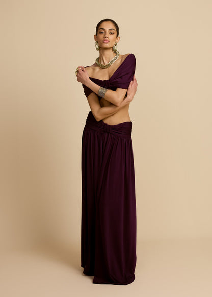 ALESSIA TOP PLUM