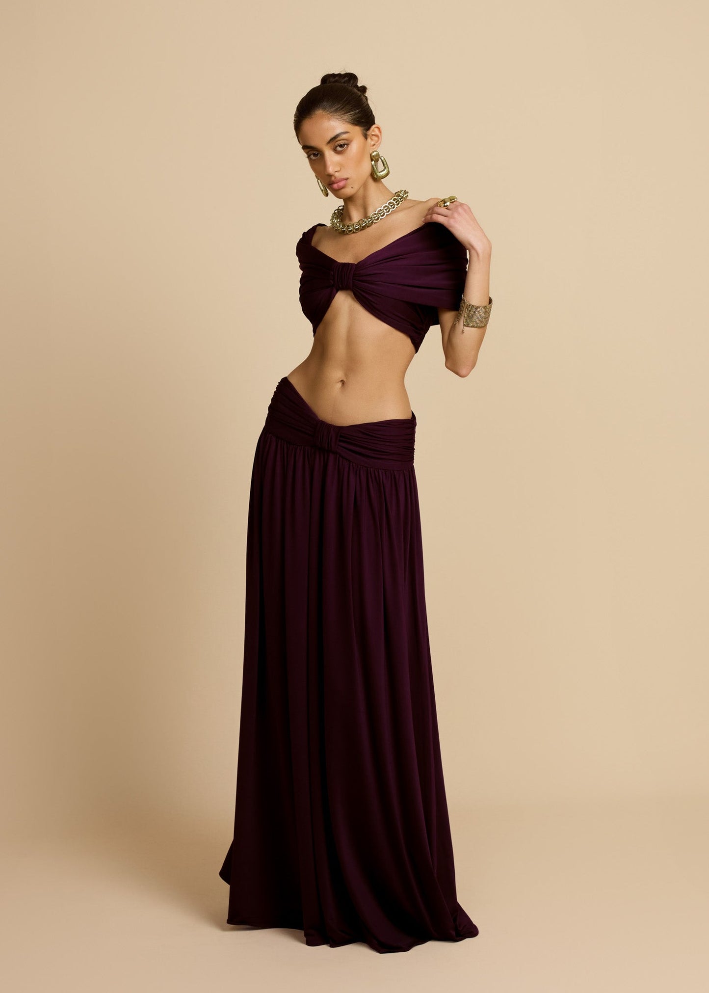 ALESSIA TOP PLUM