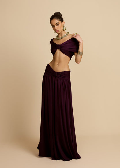 ALESSIA TOP PLUM