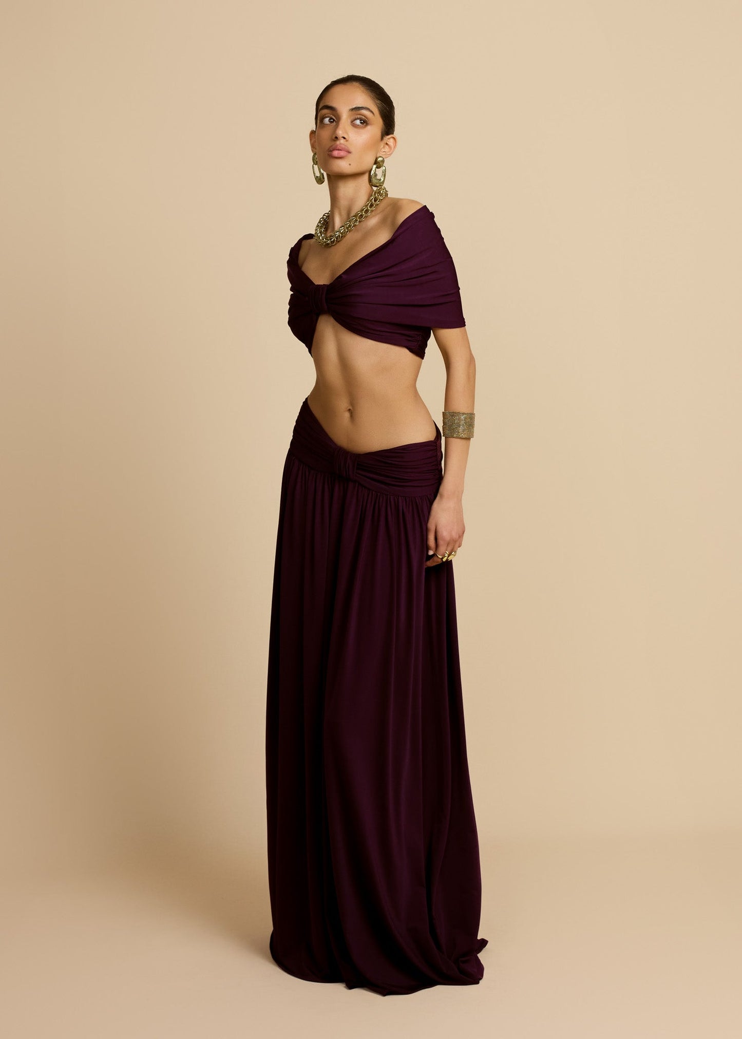 ALESSIA TOP PLUM