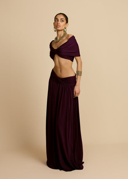 ALESSIA TOP PLUM