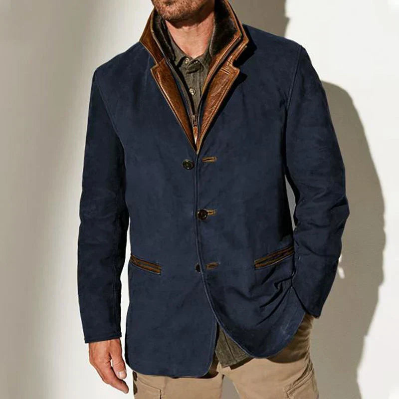 Benjamin Men's Blazer - Classic Fit,