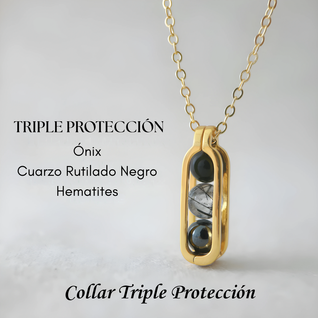 Triple Protección | Collar Amuleto De Protección