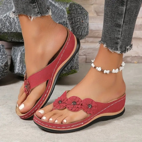 Flores - Sandalias Elegantes y Cómodas