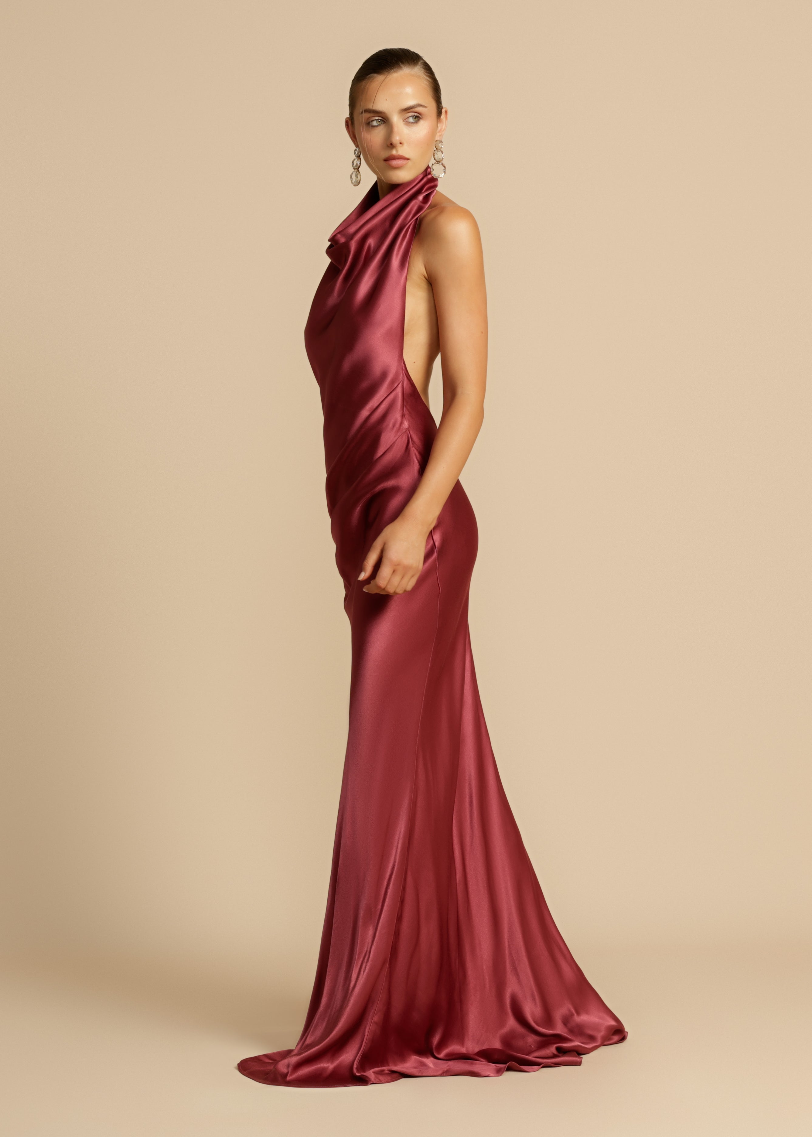 VESTIDO GAIA CIRUELA