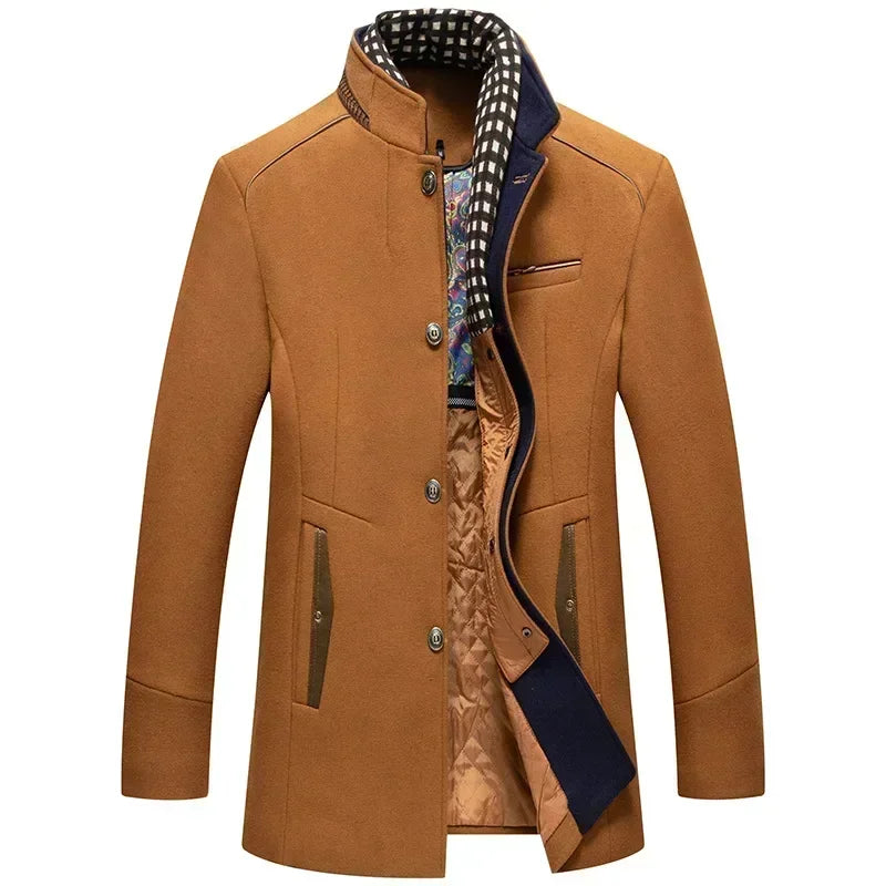 Everett Men’s Coat – Elegance & Sophistication for Cold Weather