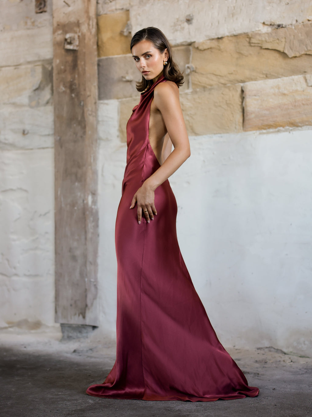 VESTIDO GAIA CIRUELA