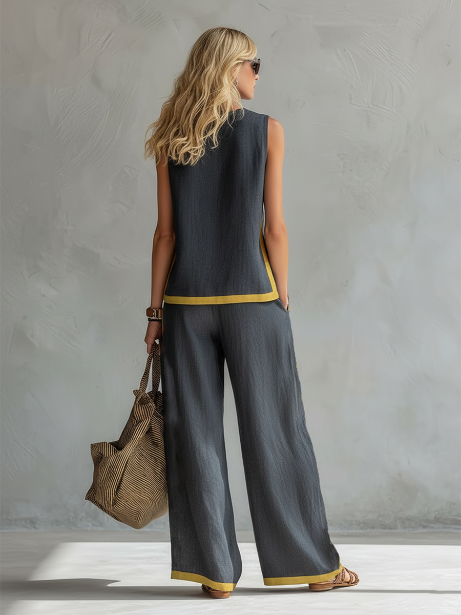 Leila™ | Conjunto Elegante de Dos Piezas