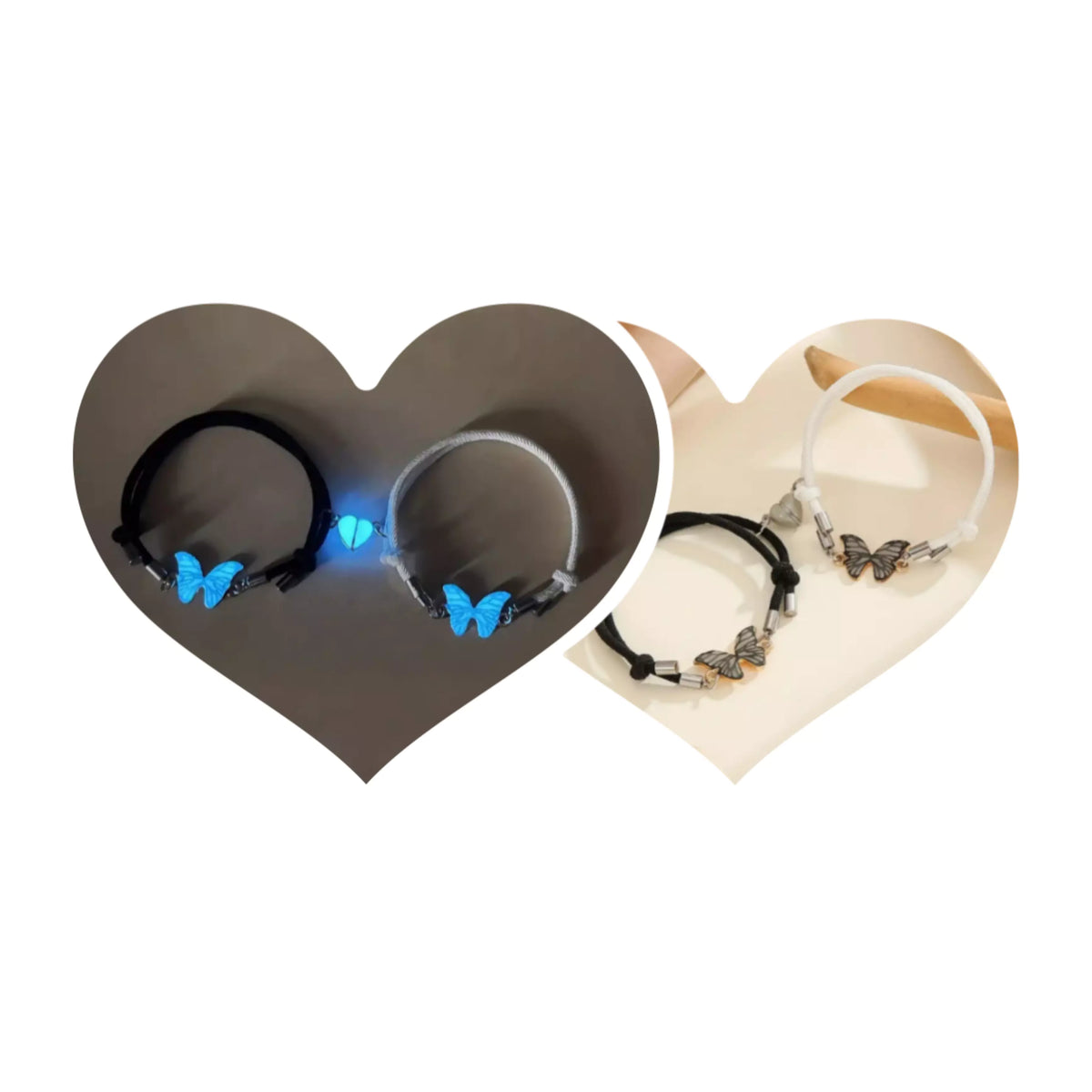 Set Butterfly | Joyería de Mariposa con Brillo Luminoso