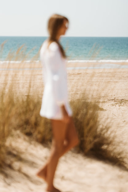VESTIDO CORTO BLANCO