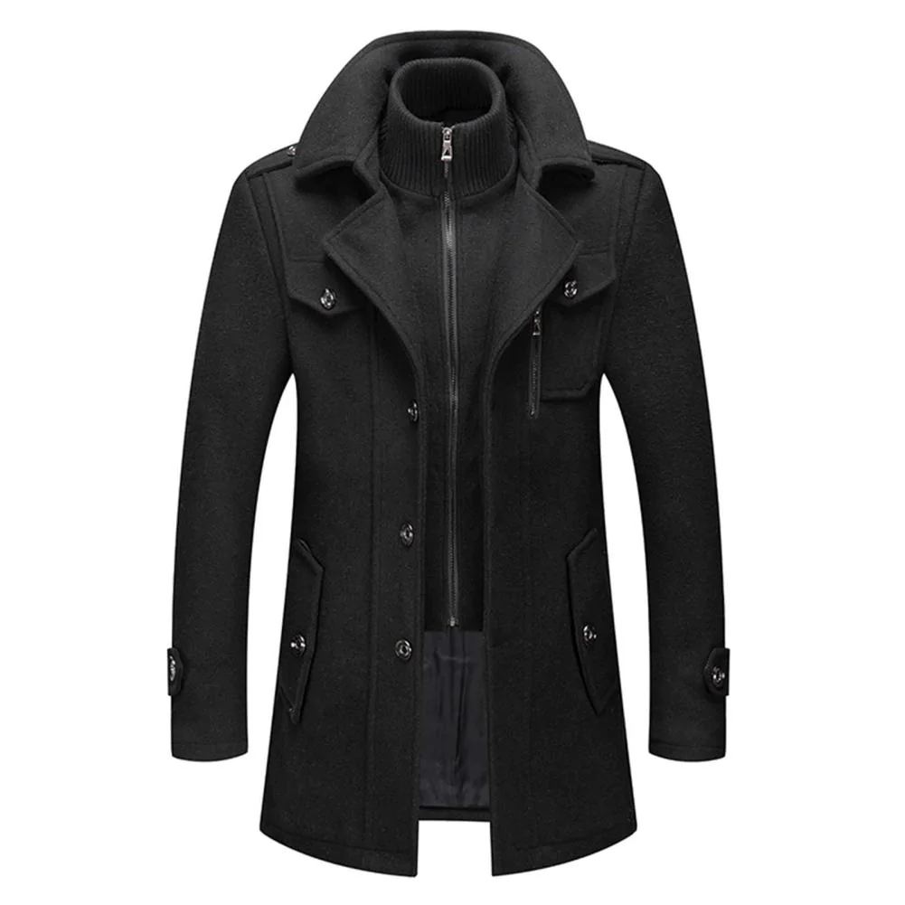 Oliver Men's 2-Piece Winter Coat - Versatile, Elegant
