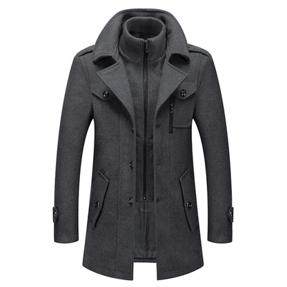 Oliver Men's 2-Piece Winter Coat - Versatile, Elegant