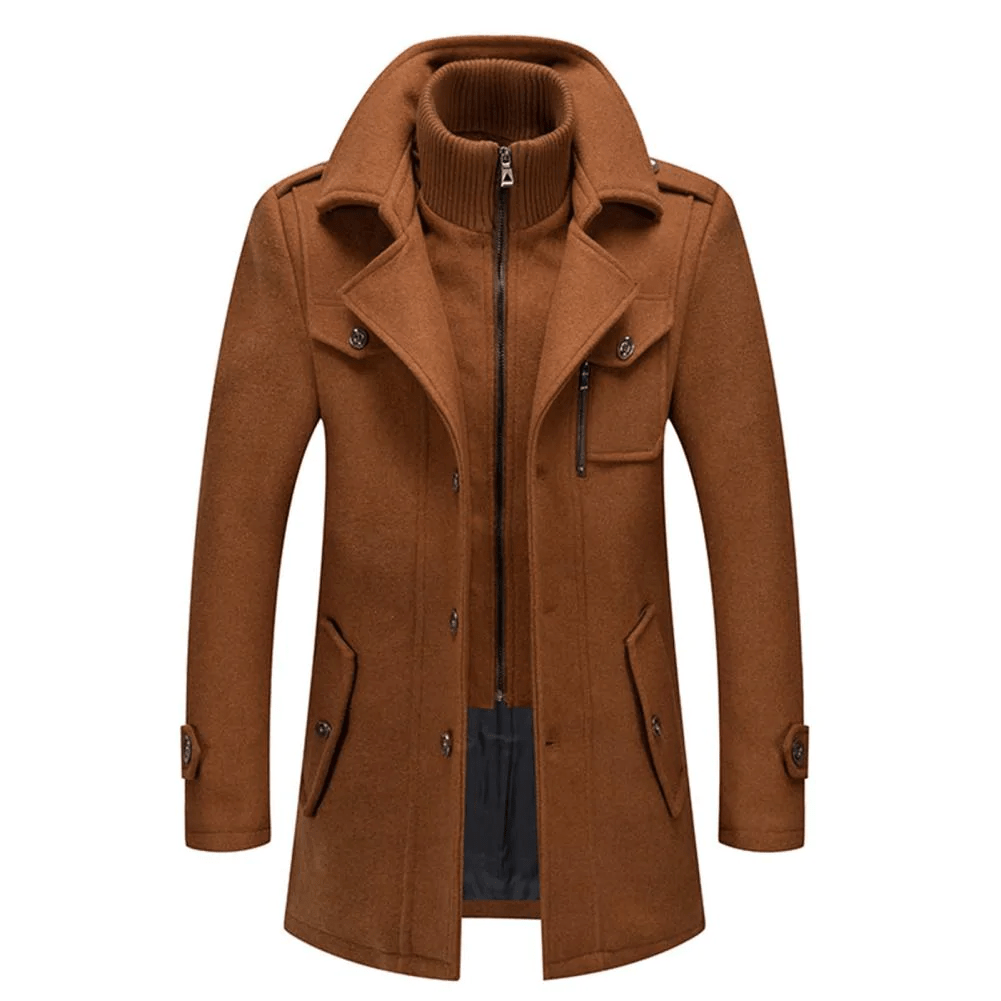 Oliver Men's 2-Piece Winter Coat - Versatile, Elegant