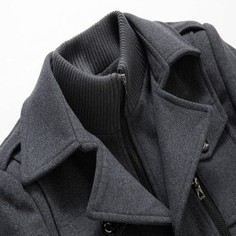 Oliver Men's 2-Piece Winter Coat - Versatile, Elegant
