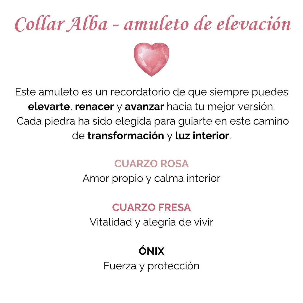 Alba™ | Collar Amuleto De Energía Positiva