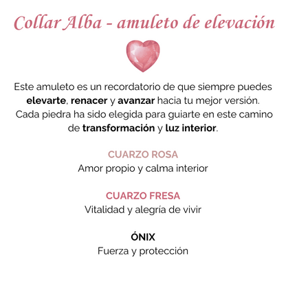 Alba™ | Collar Amuleto De Energía Positiva