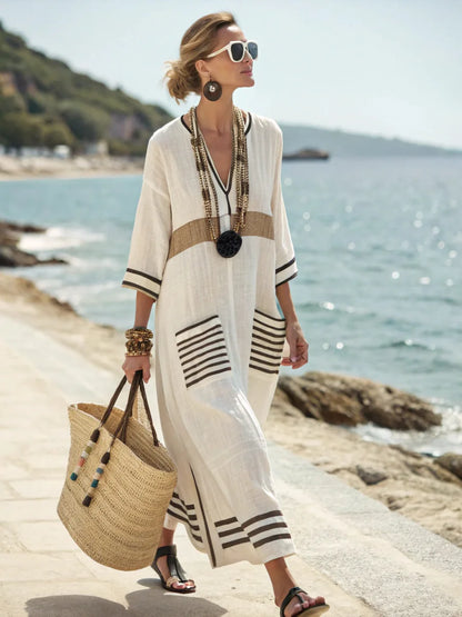 Vera™ Vestido Costero Fluido