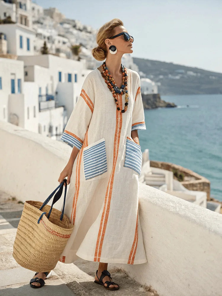 Vera™ Vestido Costero Fluido