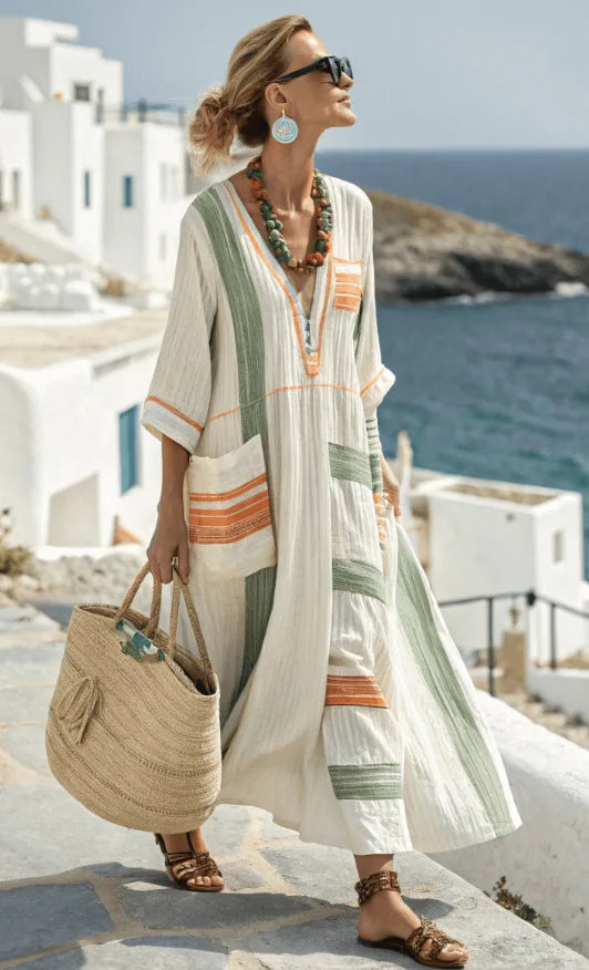 Vera™ Vestido Costero Fluido