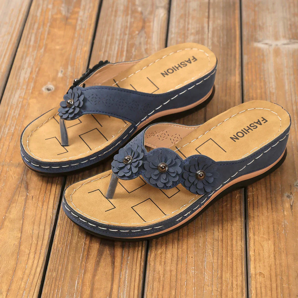Flores - Sandalias Elegantes y Cómodas
