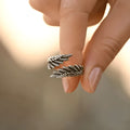 Alas De Ángel™ | Anillo Personalizado y Ajustable Con Nombre