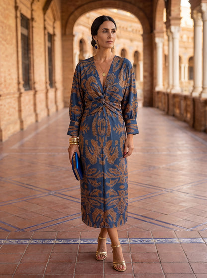 Vestido Isadora™ - Corte Midi