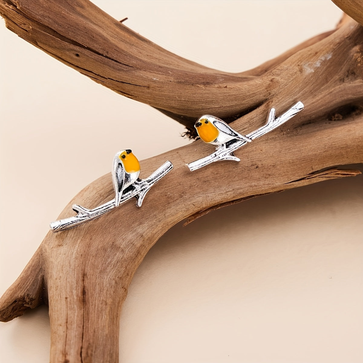 Pendientes Pájaro Delicado