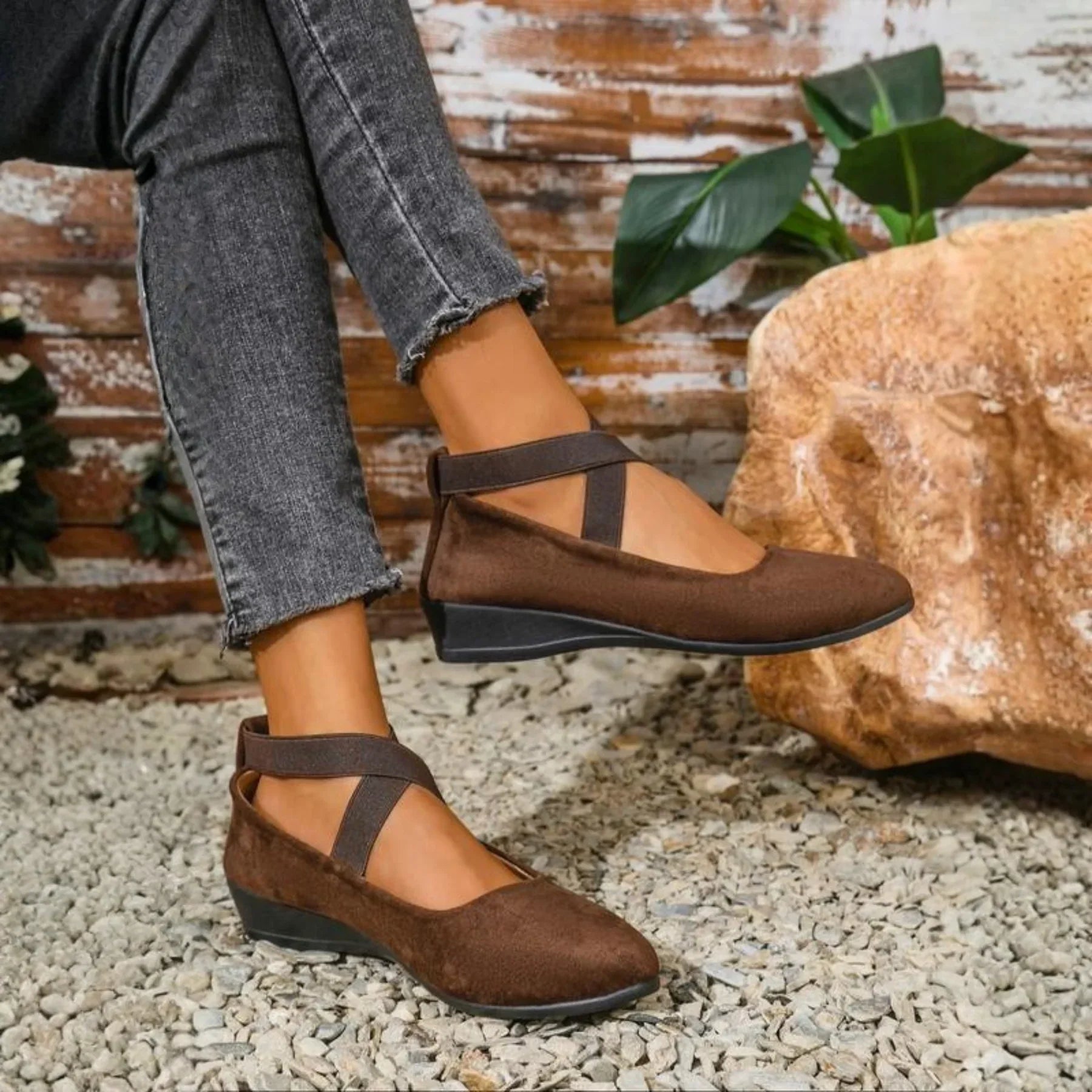 Ballerina™ | Bailarinas Elegantes Con Tacón Corrido