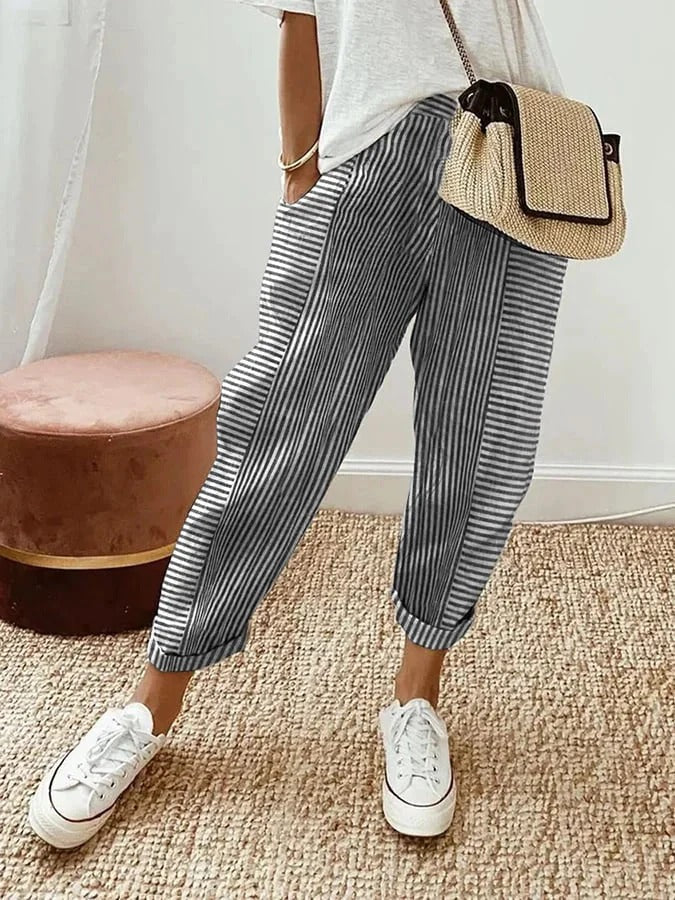AMYNELLE – PANTALONES LIGEROS FAVORECEDORES
