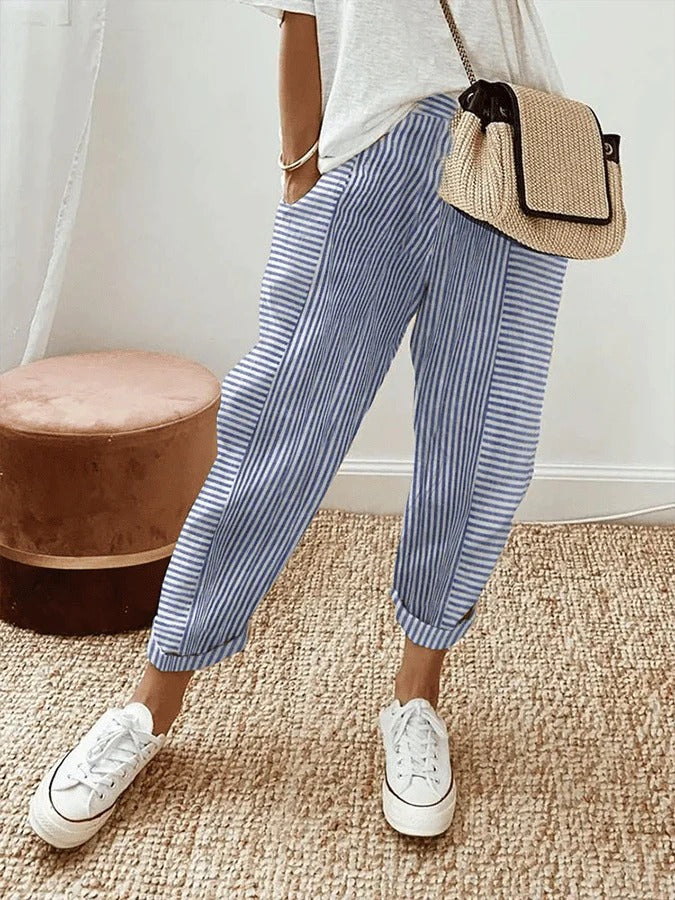 AMYNELLE – PANTALONES LIGEROS FAVORECEDORES