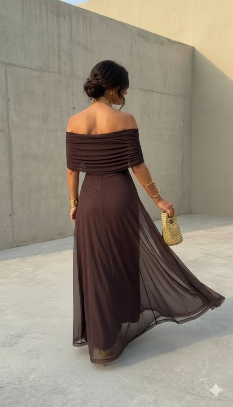 Vestido Uma - Largo Fluido
