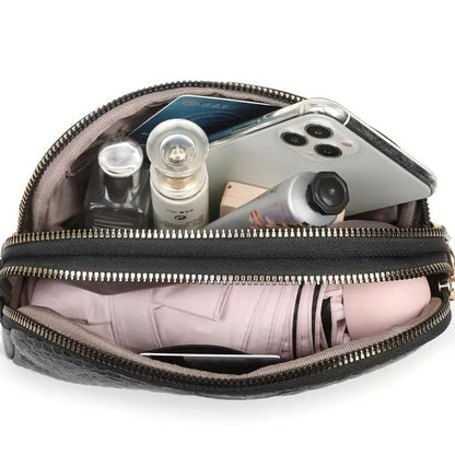 Isabella™ | Mini Bolso de Cuero Vegano con Textura Cocodrilo