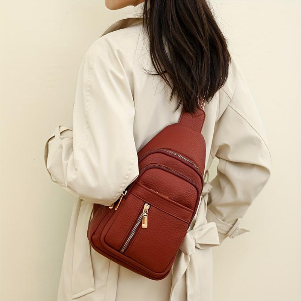 Hazel™ | Riñonera Vintage Estilo Pecho