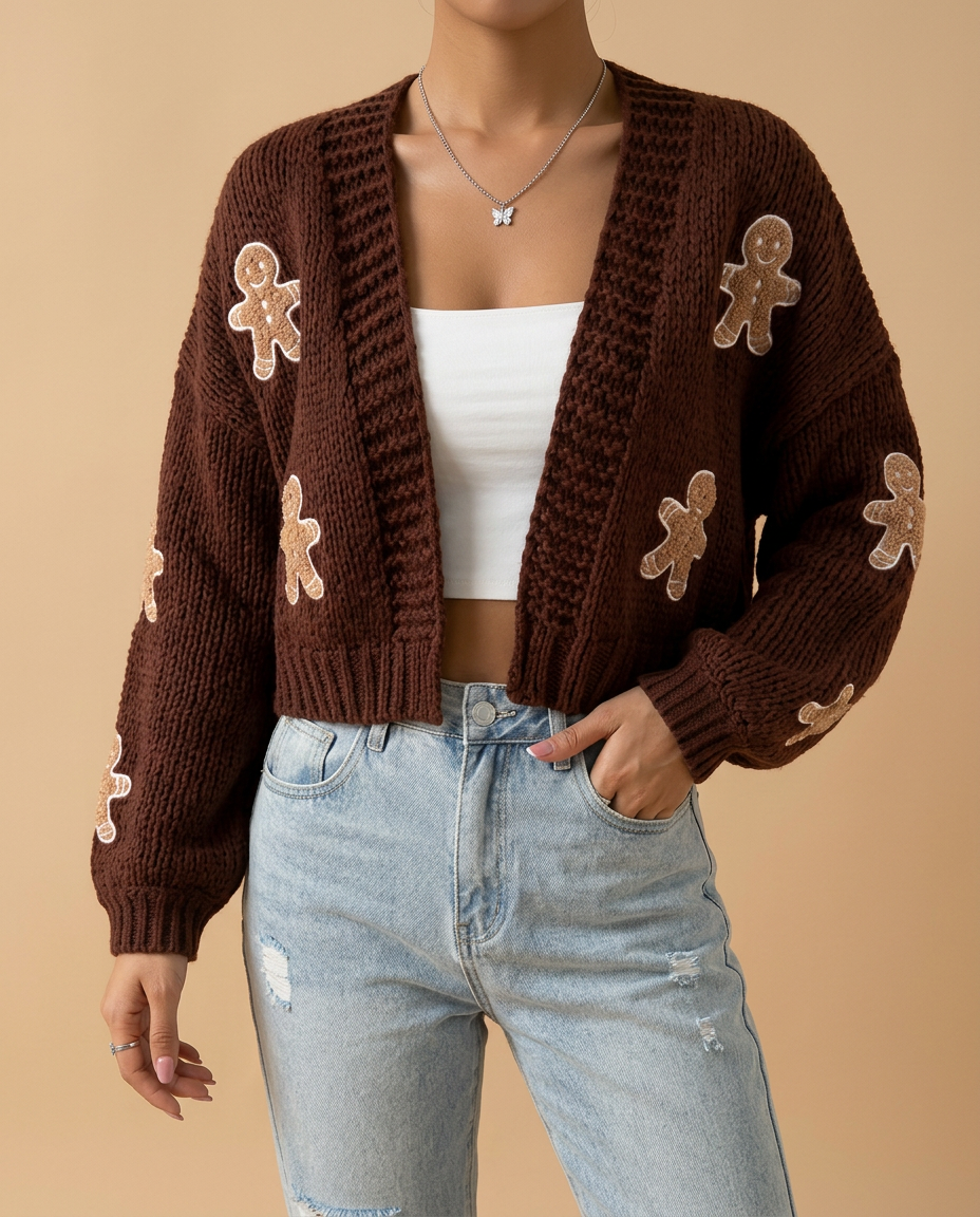 Cárdigan Jengibre para Mujer