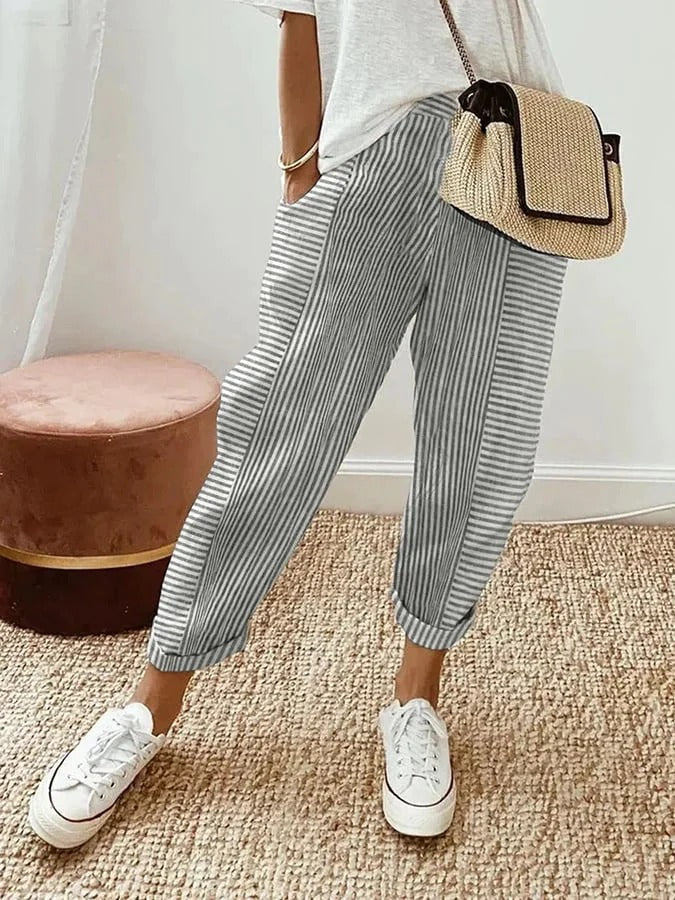 AMYNELLE – PANTALONES LIGEROS FAVORECEDORES