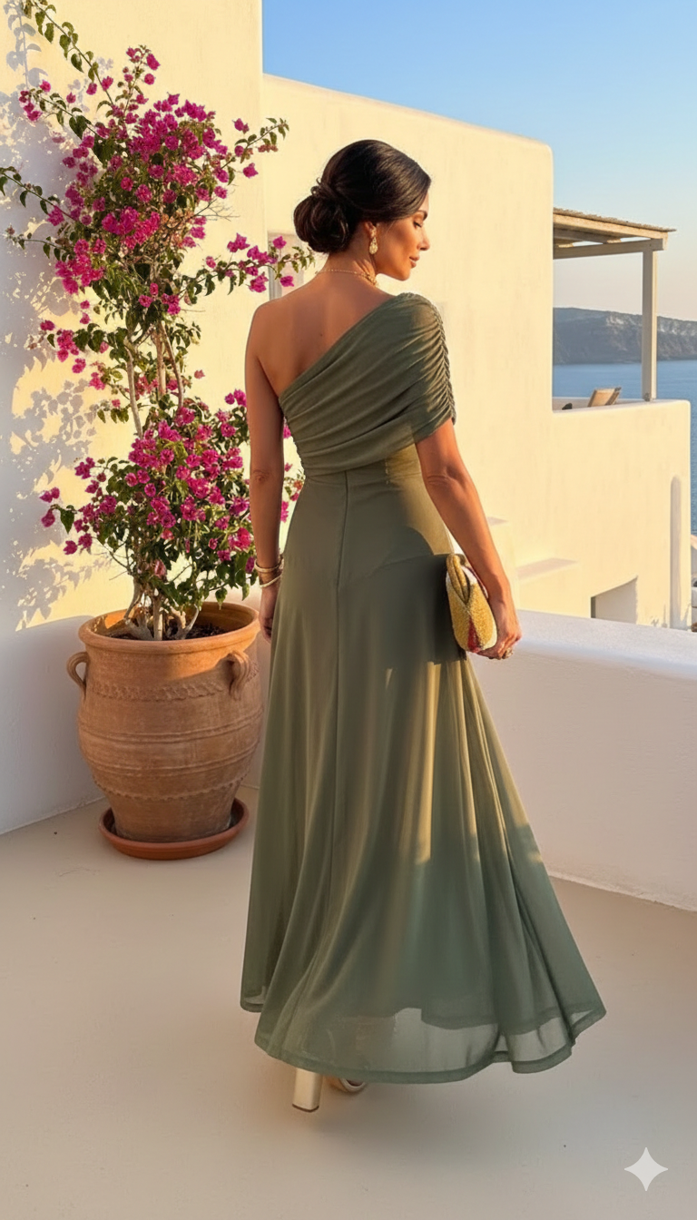 Vestido Uma - Largo Fluido
