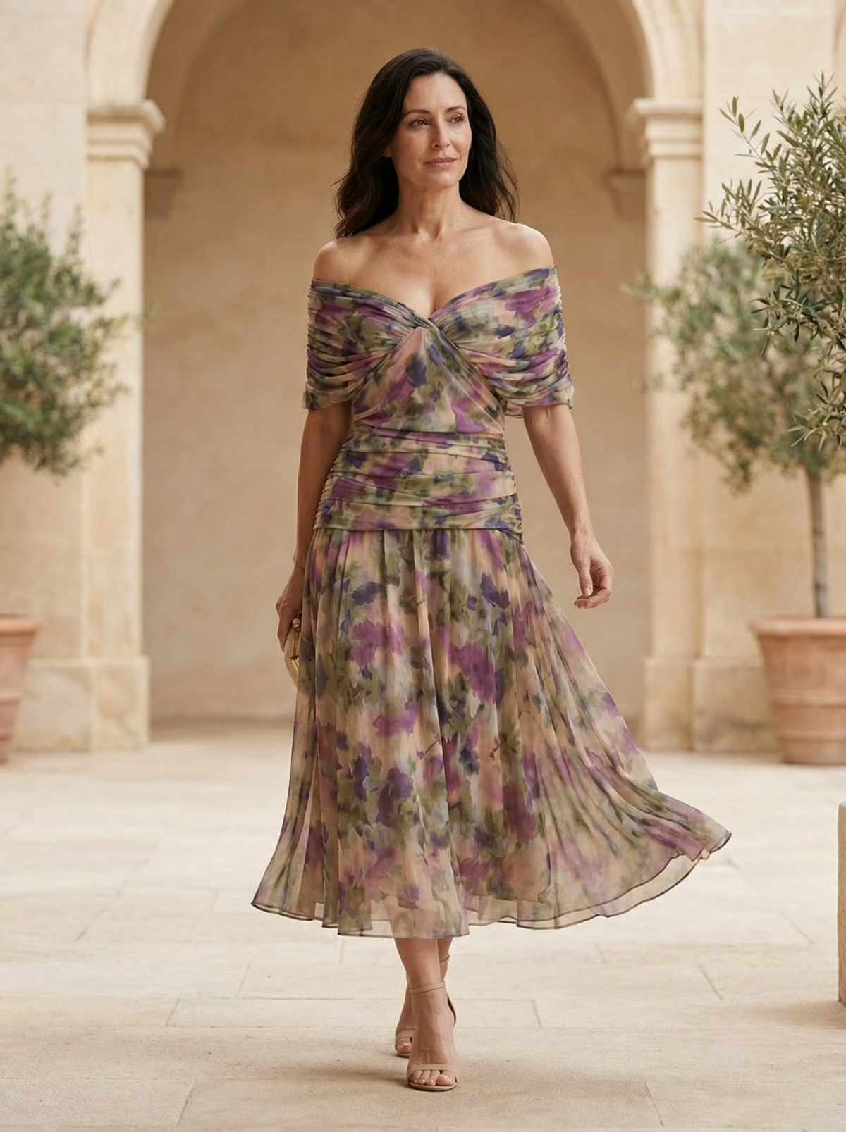 Vestido Luisa - Escote en V